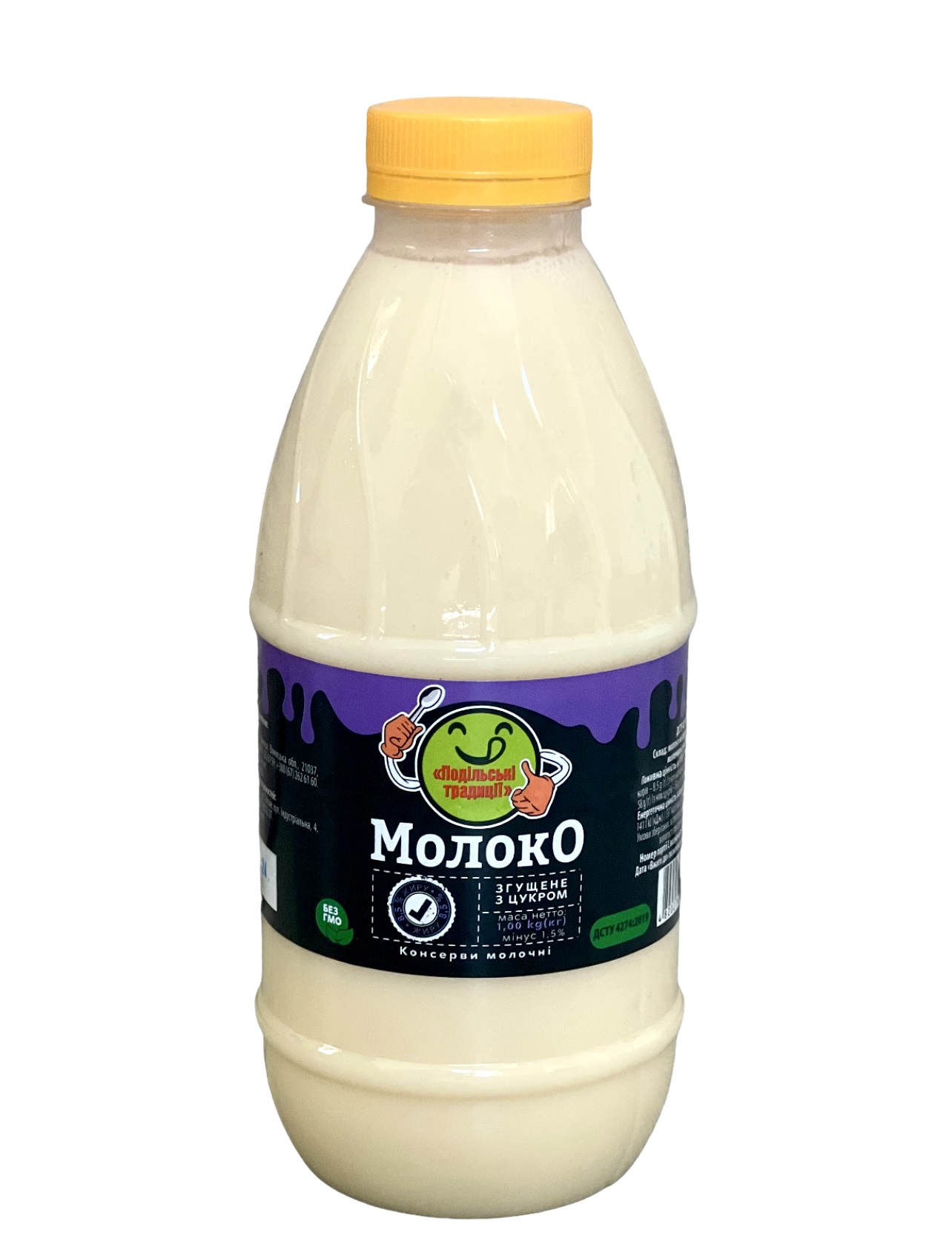 Молоко згущене ПОДІЛЬСЬКІ ТРАДИЦІЇ, 8,5%, 1000г